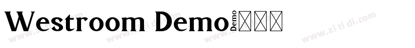 Westroom Demo字体转换